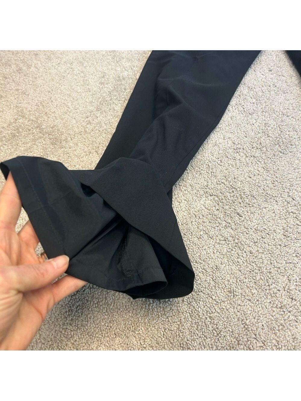 Banana Republic women’s black Wool Logan dress pants trousers fully lined Sz 4S - Picture 4 of 15